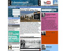 Tablet Screenshot of ildocumentario.it